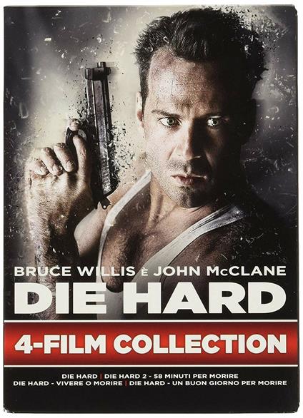 Die Hard 4 Film Collection (4 DVD) di Renny Harlin,John Mctiernan