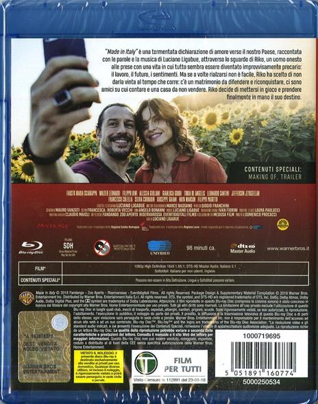 Made in Italy (Blu-ray) di Luciano Ligabue - Blu-ray - 3