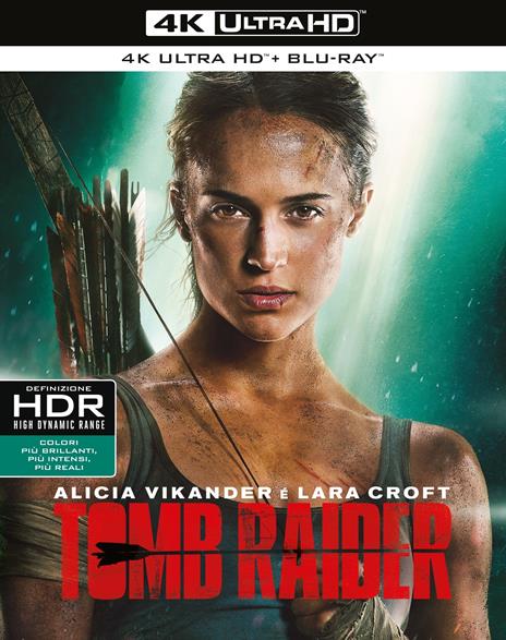 Tomb Raider (Blu-ray + Blu-ray 4K Ultra HD) di Roar Uthaug - Blu-ray + Blu-ray Ultra HD 4K - 2