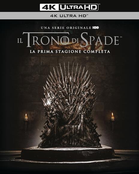 Il trono di spade. Game of Thrones. Stagione 1. Serie TV ita (4 Blu-ray Ultra HD 4K) di Timothy Van Patten,Brian Kirk,Daniel Minahan - Blu-ray Ultra HD 4K - 3