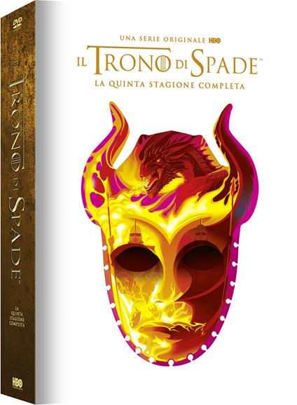 Il trono di spade stagione 5. Edizione Robert Ball (Serie TV ita) (5 DVD) di Alex Graves,Daniel Minahan,Alik Sakharov - DVD