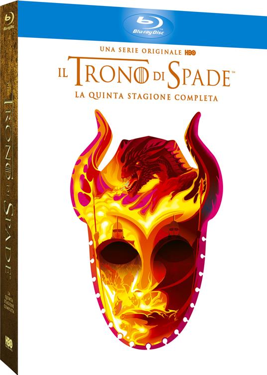 Il trono di spade. Stagione 5. Serie TV ita. Edizione speciale Robert Ball (4 Blu-ray) di Alex Graves,Daniel Minahan,Alik Sakharov - Blu-ray