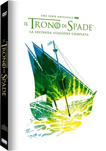Il trono di spade stagione 2. Edizione Robert Ball (Serie TV ita) (5 DVD) di Alan Taylor,Alik Sakharov,David Petrarca,David Nutter - DVD
