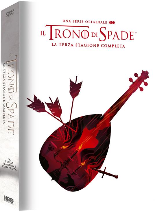 Il trono di spade stagione 3. Edizione Robert Ball (Serie TV ita) (5 DVD) di Timothy Van Patten,Brian Kirk,Daniel Minahan,Alex Graves,Alik Sakharov - DVD