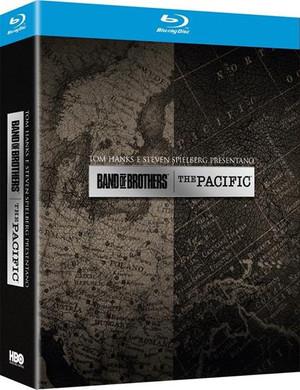Band Of Brothers + The Pacific. Serie TV ita (Blu-ray) di Tom Hanks,David Franke - Blu-ray