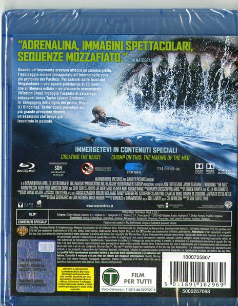 Shark. Il primo squalo (Blu-ray) di Jon Turteltaub - Blu-ray - 2