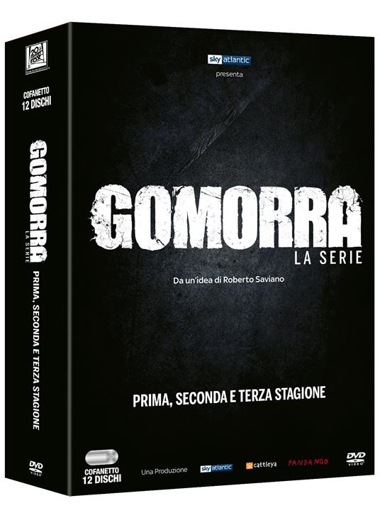 Gomorra. La serie. Stagioni 1-2-3 (DVD) - DVD