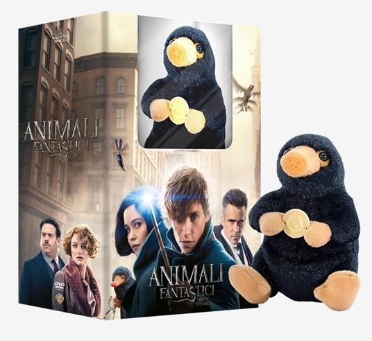 Animali fantastici e dove trovarli. Edizione speciale con peluche dello Snaso (DVD) di David Yates - DVD