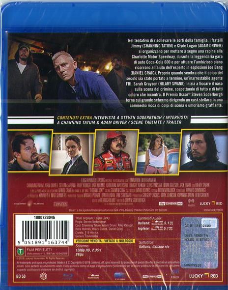 La truffa dei Logan (Blu-ray) di Steven Soderbergh - Blu-ray - 2