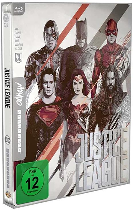Justice League. Con Mondo Steelbook (Blu-ray) di Zack Snyder - Blu-ray