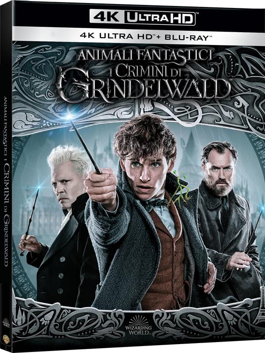 Animali fantastici: I crimini di Grindelwald (Blu-ray + Blu-ray Ultra HD 4K) di David Yates - Blu-ray + Blu-ray Ultra HD 4K