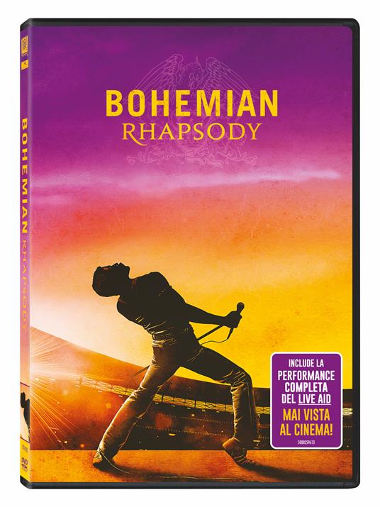 Bohemian Rhapsody (DVD) di Bryan Singer - DVD