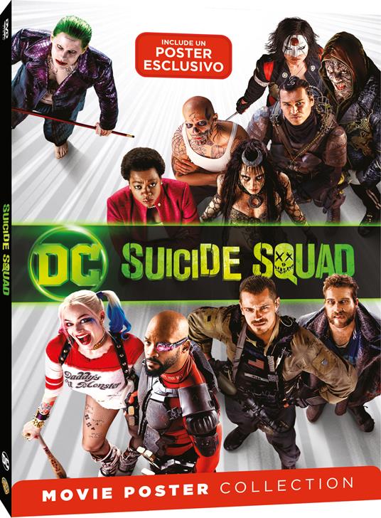 Suicide Squad. Movie Poster (DVD) di David Ayer - DVD