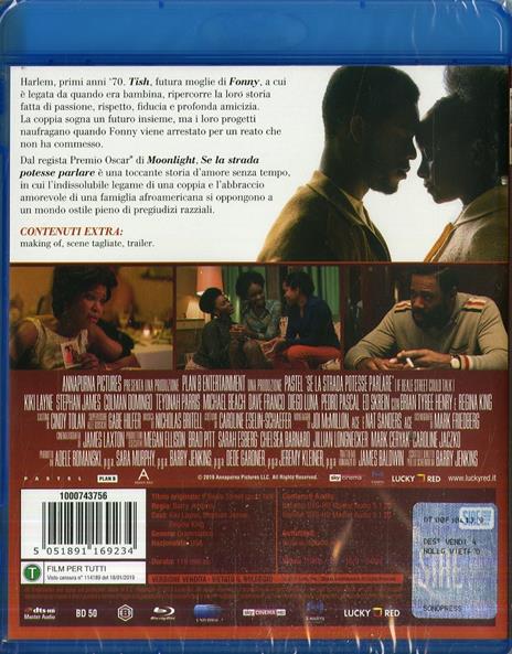 Se la strada potesse parlare (Blu-ray) di Barry Jenkins - Blu-ray - 2