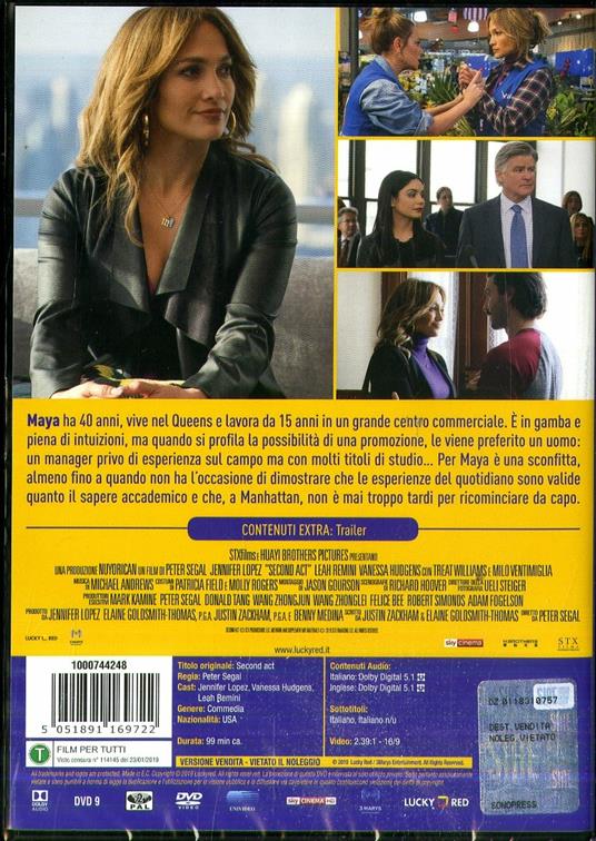 Ricomincio da me (DVD) di Peter Segal - DVD - 2