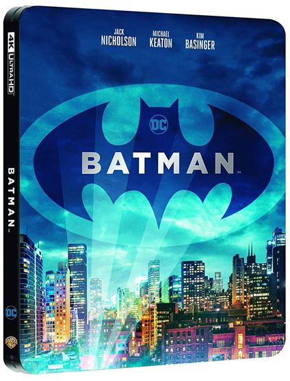 Batman. Con Steelbook (Blu-ray + Blu-ray Ultra HD 4K) di Tim Burton - Blu-ray + Blu-ray Ultra HD 4K