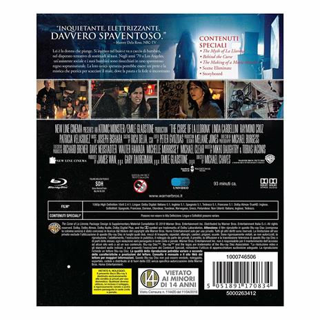 La Llorona. Le lacrime del male (Blu-ray) di Michael Chaves - Blu-ray - 2