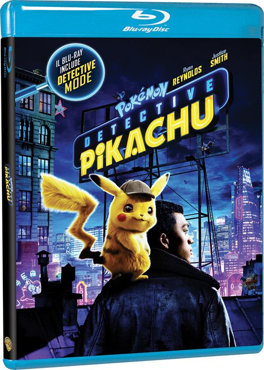 Detective Pikachu (Blu-ray) di Rob Letterman - Blu-ray