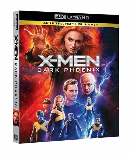 X-Men. Dark Phoenix (Blu-ray + Blu-ray Ultra HD 4K) di Simon Kinberg - Blu-ray + Blu-ray Ultra HD 4K