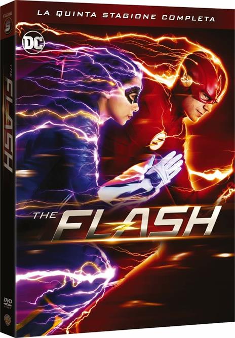 The Flash. Stagione 5. Serie TV ita (5 DVD) di Dermott Downs,Ralph Hemecker,Glen Winter - DVD