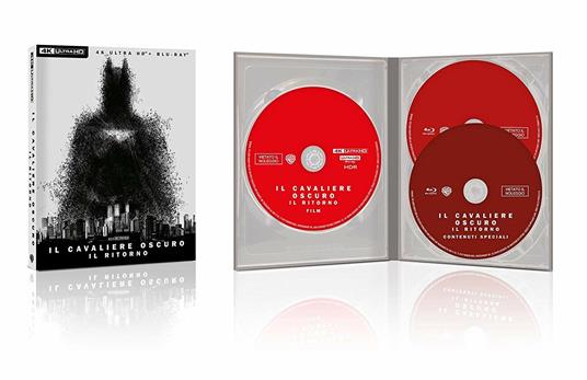 Il cavaliere oscuro. Il Ritorno. Art Edition (Blu-ray + Blu-ray Ultra HD 4K) di Christopher Nolan - Blu-ray + Blu-ray Ultra HD 4K