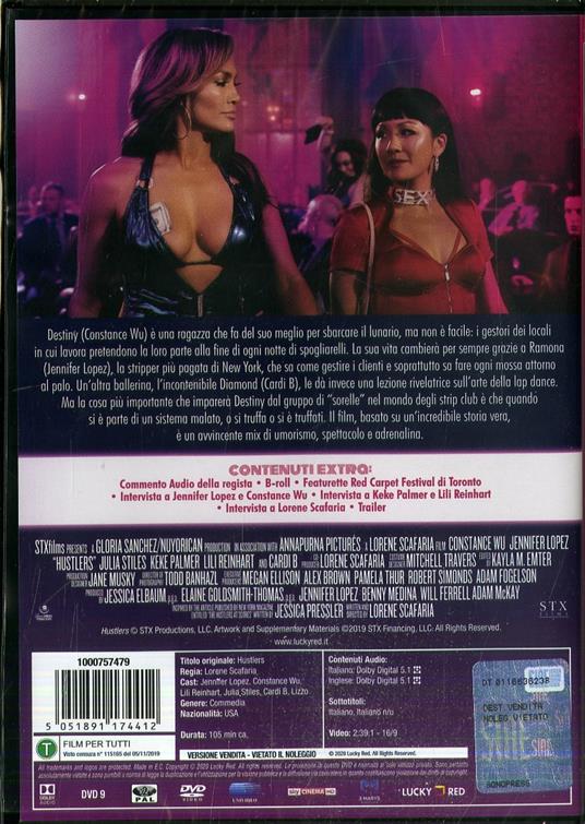 Le ragazze di Wall Street (DVD) di Lorene Scafaria - DVD - 2