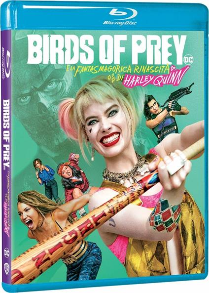 Birds of Prey e la fantasmagorica rinascita di Harley Quinn (Blu-ray) di Cathy Yan - Blu-ray