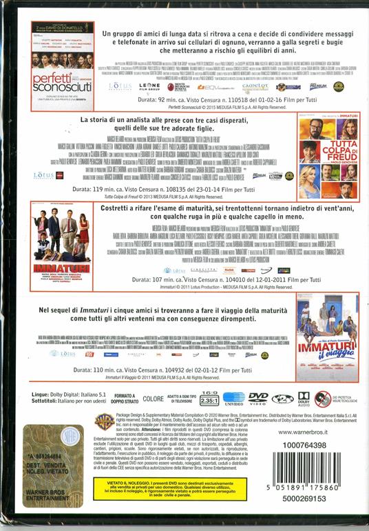 Cofanetto Comedy Genovese (4 DVD) di Paolo Genovese - 2