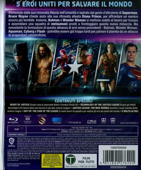 Justice League. Collezione DC Comics (Blu-ray) di Zack Snyder - Blu-ray - 2