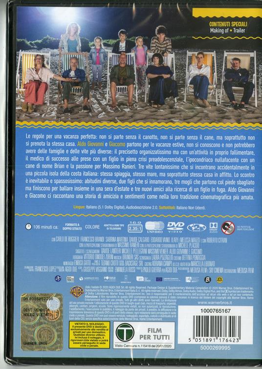 Odio l'estate (DVD) di Massimo Venier - DVD - 2