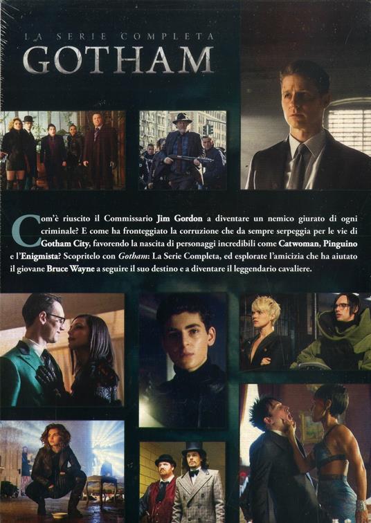 Gotham. Stagioni 1-5. Serie TV ita (26 DVD) di T.J. Scott,Danny Cannon,Paul A. Edwards - DVD - 2