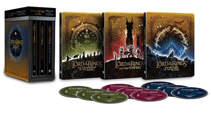 Il Signore degli anelli. La Trilogia. Con Steelbook (9 Blu-ray Ultra HD 4K) di Peter Jackson