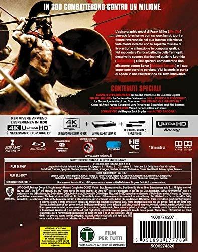 300. Con Steelbook (Blu-ray + Blu-ray Ultra HD 4K) di Zack Snyder - Blu-ray + Blu-ray Ultra HD 4K - 4