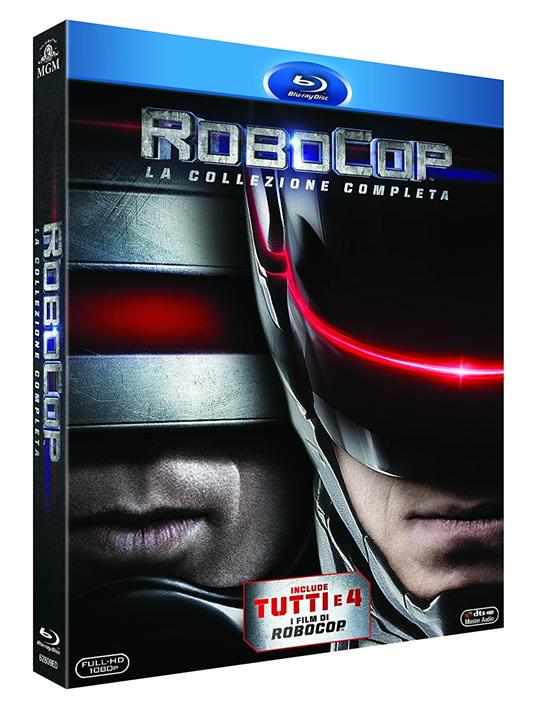 Quadrilogia Robocop (Blu-ray) di Joel Kinnaman,Gary Oldman,Michael Keaton,Abbie Cornish,Peter Weller,Nancy Allen,Dan O'Herlihy,Ronny Cox,Kurtwood Smith,Robert Burke,Belinda Bauer,Dan O'Herlihy