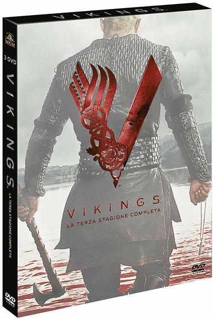 Vikings. Stagione 3. Serie TV ita (DVD) di Ken Girotti,Ciaran Donnelly,Johan Renck - DVD