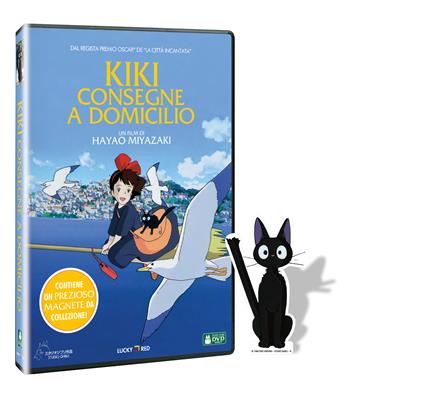 Kiki consegne a domicilio. Con magnete (DVD) di Hayao Miyazaki - DVD