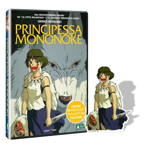 Principessa Mononoke. Con magnete (DVD) di Hayao Miyazaki - DVD