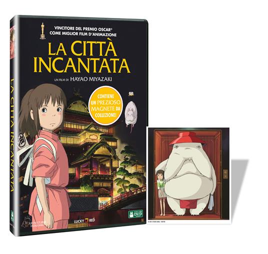 La città incantata. Con magnete (DVD) - DVD - Film di Hayao Miyazaki  Animazione | IBS