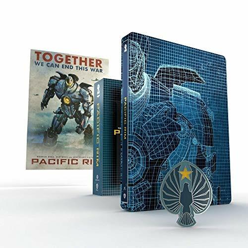 Pacific Rim (Titans of Cult). Con Steelbook (Blu-ray + Blu-ray Ultra HD 4K) di Guillermo Del Toro - Blu-ray + Blu-ray Ultra HD 4K