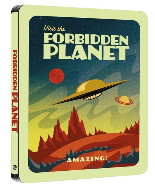 Il pianeta proibito. Con Steelbook e poster (Blu-ray) di Fred M. Wilcox - Blu-ray