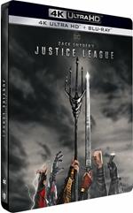 Zack Snyder's Justice League. Steelbook (Blu-ray + Blu-Ray Ultra HD 4K)