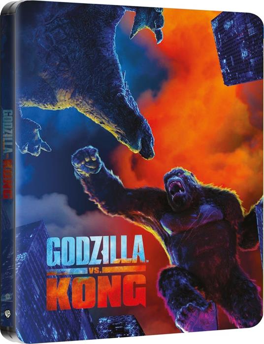 Godzilla vs Kong, Steelbook (Blu-ray + Blu-ray Ultra HD 4K) di Adam Wingard - Blu-ray + Blu-ray Ultra HD 4K