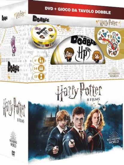 Cofanetto Harry Potter 1-8 (8 DVD) + Gioco Dobble di Chris Columbus,Alfonso Cuarón,Mike Newell,David Yates