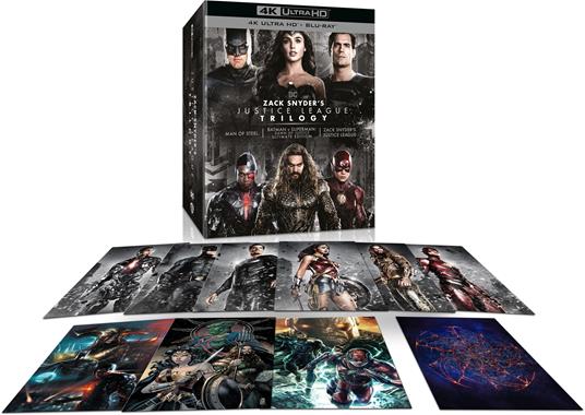 Zack Snyder's Justice League Trilogy (4K Ultra HD + Blu-ray) di Zack Snyder - Blu-ray + Blu-ray Ultra HD 4K - 2