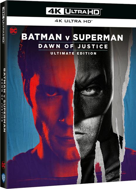 Batman V Superman. Dawn of Justice Ultimate Edition (Blu-ray Ultra HD 4K) di Zack Snyder - Blu-ray Ultra HD 4K
