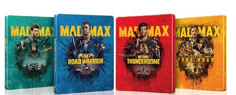 Mad Max Anthology. Steelbook (Blu-ray + Blu-ray Ultra HD 4K) di George Miller,George Ogilvie - 2