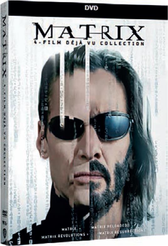 Matrix 4 Film Collection (4 DVD) di Larry Wachowski,Andy Wachowski,Lana Wachowski