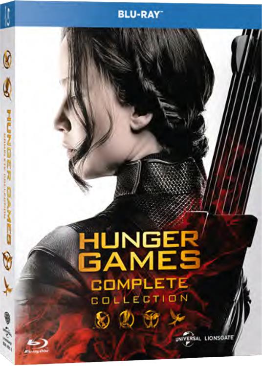 Hunger Games 10th Anniversary Collection (4 Blu-ray)