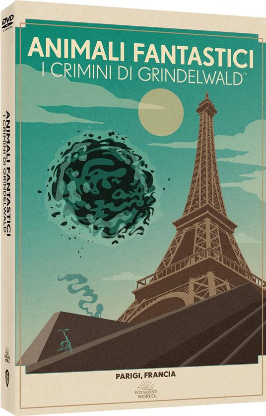 Animali fantastici e i crimini di Grindelwald. Travel Art Edition (DVD) di David Yates - DVD