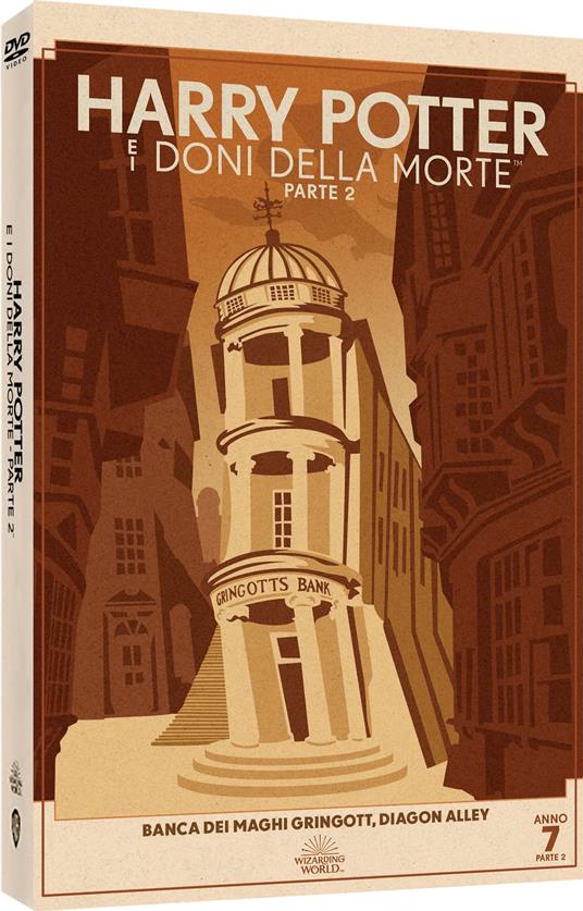 Harry Potter e i doni della morte parte 2. Travel Art Edition (DVD) di David Yates - DVD